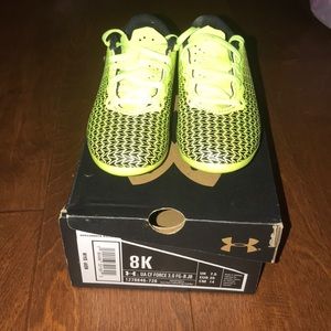 Under armour UA CF force 3.0 size 8k soccer cleats